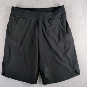 Lands’ End Swim Board Shorts Bermuda Length Black 12 Summer Beach Pockets